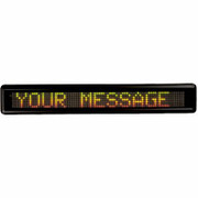 NEWON Moving-Message LED Sign, 16 Characters