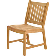 New River Charleston Side Chair, Oiled Finish