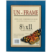 Nu-Dell Un-Frame Box-Style Frame  8 1/2 x 11