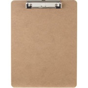OIC Letter Size Hardboard Clipboard with Low Profile Clip