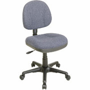 Office Star - Contemporary Fabric Task Swivel Chair, Charcoal