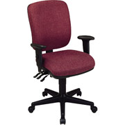 Office Star - Ergonomic High-Back Dual Function Task Chair, Plum