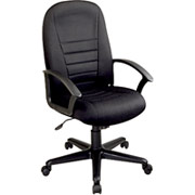 Office Star High Back Executive Chair, Black
