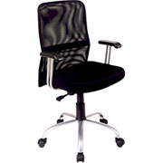 Office Star Screen Back Managers Mesh Chair