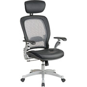 Office Star Space Series Executive Air Grid Mesh Seating with Head Rest