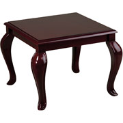 Office Star Traditional Queen Ann Reception Area End Table