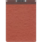 Oxford PressGuard Report Cover with Top Hinge, 8 1/2" x 11", Red/Brown