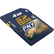 PNY 4GB SDHC Card