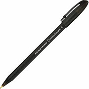 PaperMate ComfortMate Ballpoint Pens, Medium Point, Black, Dozen