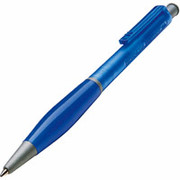 PaperMate Dynagrip Retractable Ballpoint Pens, Medium Point, Blue, Dozen