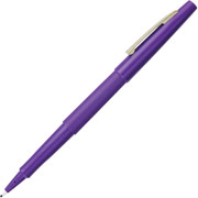 PaperMate Flair Felt-Tip Pens, Medium Point, Purple, Dozen