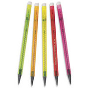 PaperMate Sharpwriter Mechanical Pencils .7mm, Assorted Neon Barrels, Dozen