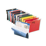 Pendaflex 5 Tab Hanging Files, Letter, Assorted Colors 1, 25/Box