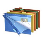 Pendaflex 5 Tab Hanging Files, Letter, Assorted Colors 2, 25/Box