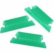 Pendaflex Colored Index Tabs for Hanging File Folders, Green, 5 Tab, 2" Long