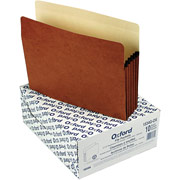 Pendaflex Standard Expanding File Pockets, Letter, 5 1/4" Expansion, 10/Box