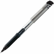 Pentel EnerGel Liquid Gel-Ink Metal Tip Pens, Medium Point, Black, Dozen