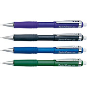Pentel Twist-Erase III Automatic Pencils .5mm, Assorted Colors, 2 Pack