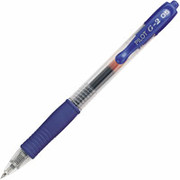 Pilot G-2 Retractable Gel-Ink Pens, X-Fine Point, Blue, Dozen