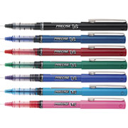 Pilot Precise V5 Rollerball Pens, X-Fine Point, Assorted, 7/Pack