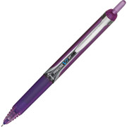Pilot Precise V7 Retractable Rollerball Pens, Fine Point, Purple, Dozen