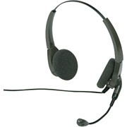 Plantronics H101N Encore Binaural Headset with Noise-Canceling Mic