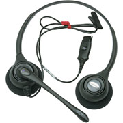 Plantronics H261N Supra Plus Binaural Headset with Noise-Canceling Mic
