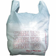 Plastic "T-Shirt" Bags, 1,000/Box