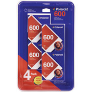 Polaroid 600 Instant Film, 4/Pack