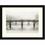"Pont des Arts, Paris, France, 1988", Framed Print