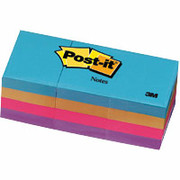 Post-it 1 1/2" x 2" Assorted Ultra Flat Notes