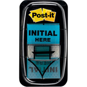 Post-it "Initial Here" Flags, 100/Pack