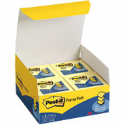 Post-it Pop-up Notes 3" x 3" Canary Yellow, 24 Pack