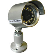Q-See CCTV Color Outdoor CCD Camera with 12 IR LEDS