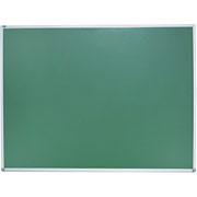 Quartet 3' x 4' Green Magnetic Chalkboard w/Anodized Aluminum Frame
