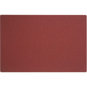 Quartet Frameless Fabric Bulletin Board, Red, 3' x 4'