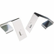 Quartet Nickel-Plated Non-Adjustable Partition/Wall Hangers