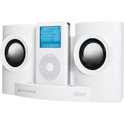 Radian RS0526 Technologies iBlast Speaker System, White