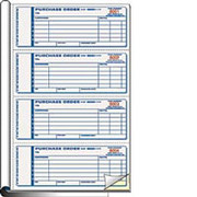 Rediform Carbonless Purchase Orders, 2-3/4" x 7",  2 Part