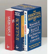 Roget's Essential Paperback Desk Reference Set, Dictionary, Roget's, Writer's Companion