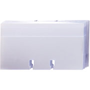 Rolodex Clear Card Protectors, 2 1/4" x 4", 50/Pack