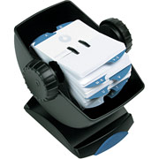 Rolodex Swivel Rotary Open Card File, Black