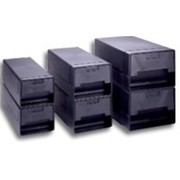 Rubbermaid Drawer-Opening Card Files, 3" x 5", Black, 1600 Cards