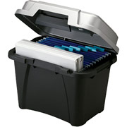 Rubbermaid Roughneck Portable File Box with Extra-Capacity Lid