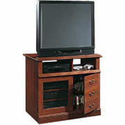 SAUDER Planked Cherry Entertainment Stand