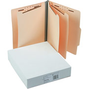 SJ Paper Economy Classification Folders, Letter, 3 Partitions, 15/Box