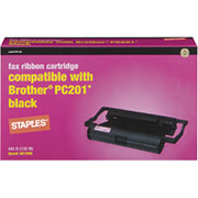 STAPLES Fax Cartridge Compatible with Brother PC-201