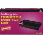 STAPLES Fax Cartridge Compatible with Brother PC-301