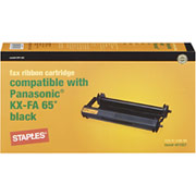 STAPLES Fax Cartridge Compatible with Panasonic KX-FA65