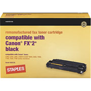 STAPLES Remanufactured Toner Cartridge Compatible with Canon FX-2